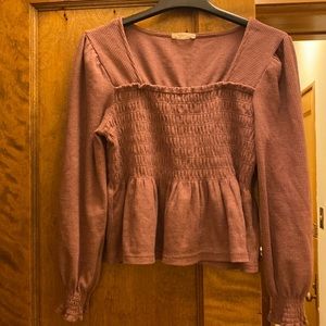 Altair’d state pink blouse (L)